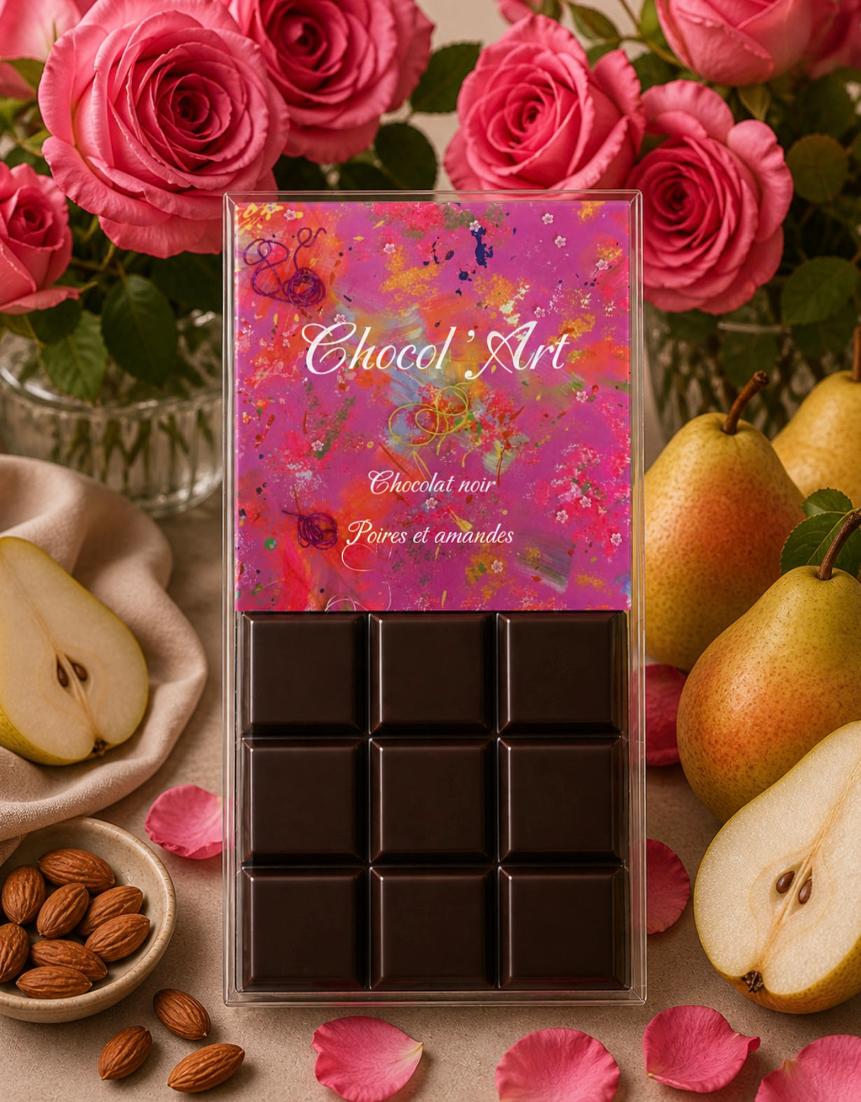 La tablette de chocolat CHOCOL'ART
